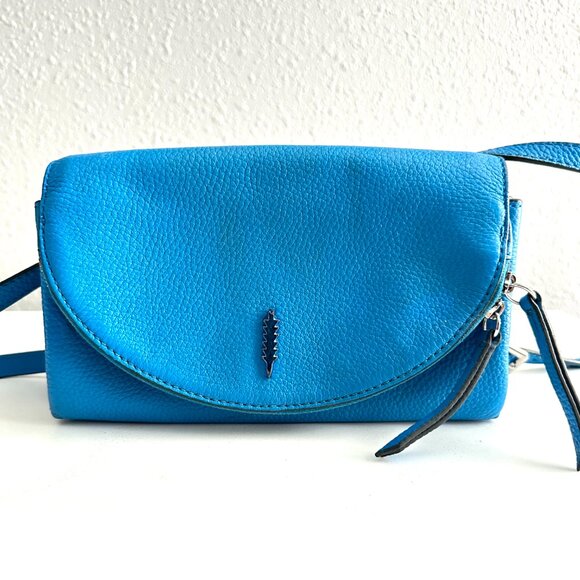 THACKER |  Nikki clutch or crossbody | Blue - Picture 1 of 16